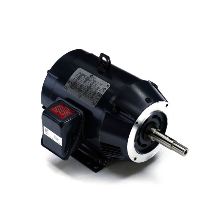 Close-Coupled Pump Motor, 5 HP, 3 Ph, 60 Hz, 575 V, 3600 RPM, 182J Frame, ODP