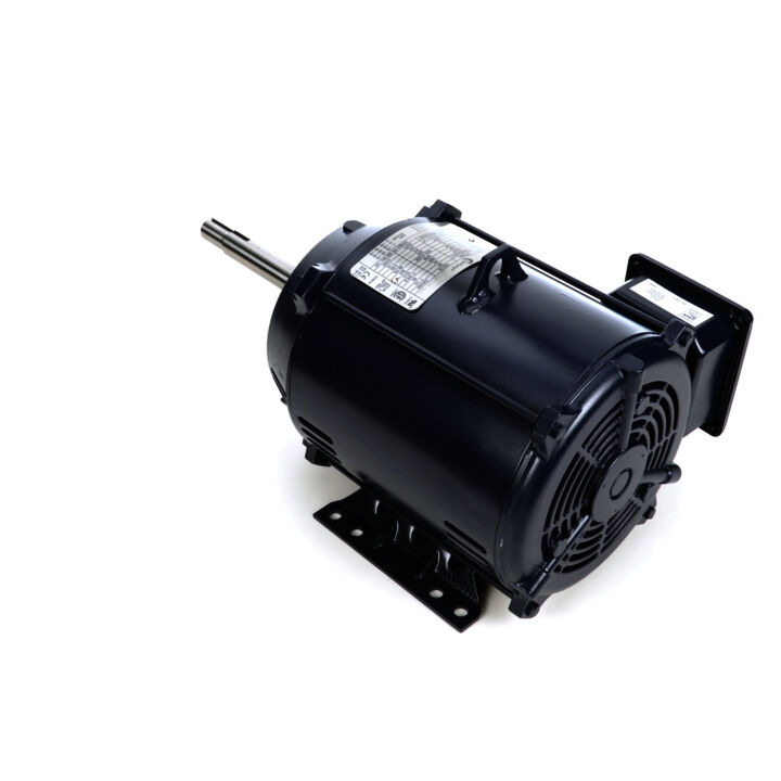 Close-Coupled Pump Motor, 7.5 HP, 3 Ph, 60 Hz, 230/460 V, 3600 RPM, 184J Frame, ODP