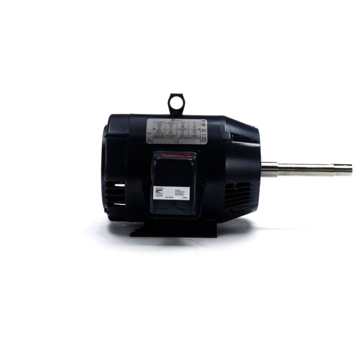 Close-Coupled Pump Motor, 5 HP, 3 Ph, 60 Hz, 575 V, 3600 RPM, 182JP Frame, ODP