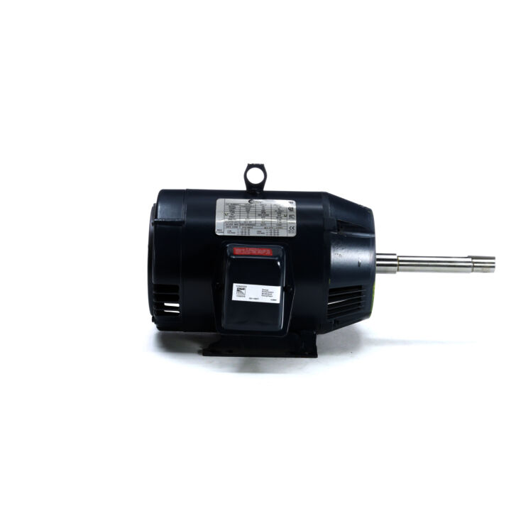 Close-Coupled Pump Motor, 7.5 HP, 3 Ph, 60 Hz, 208-230/460 V, 3600 RPM, 184JP Frame, ODP