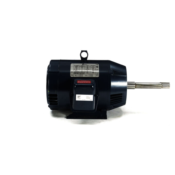 Close-Coupled Pump Motor, 7.5 HP, 3 Ph, 60 Hz, 208-230/460 V, 3600 RPM, 184JP Frame, ODP