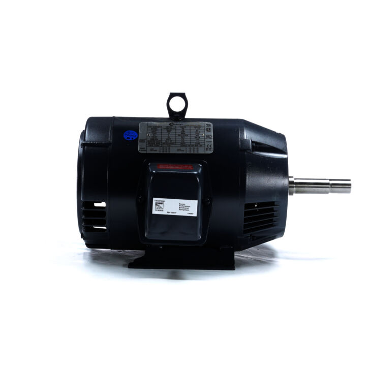 Close-Coupled Pump Motor, 7 1/2 HP, 3 Ph, 60 Hz, 208-230/460 V, 3600 RPM, 184JM Frame, DP