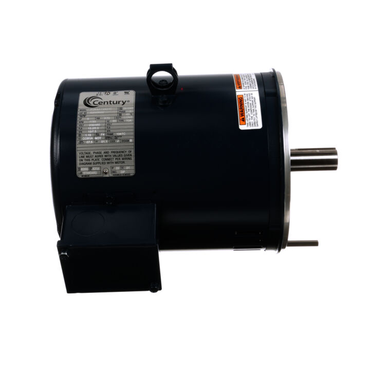 General Purpose Motor, 5 HP, 3 Ph, 60 Hz, 230/460 V, 1800 RPM, 184T Frame, ODP