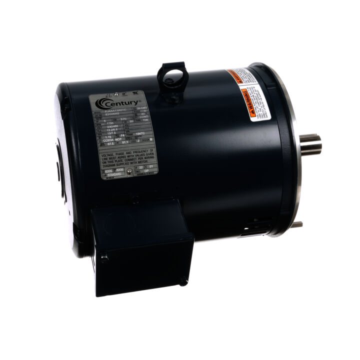 General Purpose Motor, 5 HP, 3 Ph, 60 Hz, 230/460 V, 1800 RPM, 184T Frame, ODP