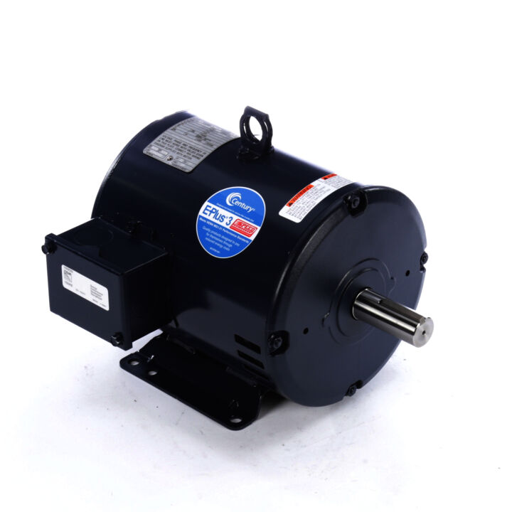 General Purpose Motor, 5 HP, 3 Ph, 60 Hz, 230/460 V, 3600 RPM, 182T Frame, DP