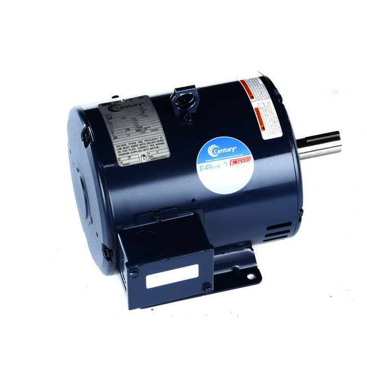 General Purpose Motor, 1 1/2 HP, 3 Ph, 60 Hz, 230/460 V, 1200 RPM, 182T Frame, DP