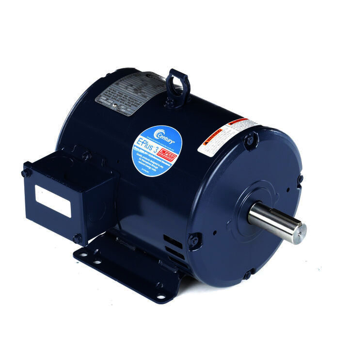 General Purpose Motor, 1 1/2 HP, 3 Ph, 60 Hz, 230/460 V, 1200 RPM, 182T Frame, DP