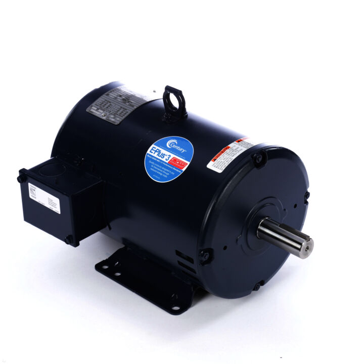General Purpose Motor, 2 HP, 3 Ph, 60 Hz, 230/460 V, 1200 RPM, 184T Frame, DP