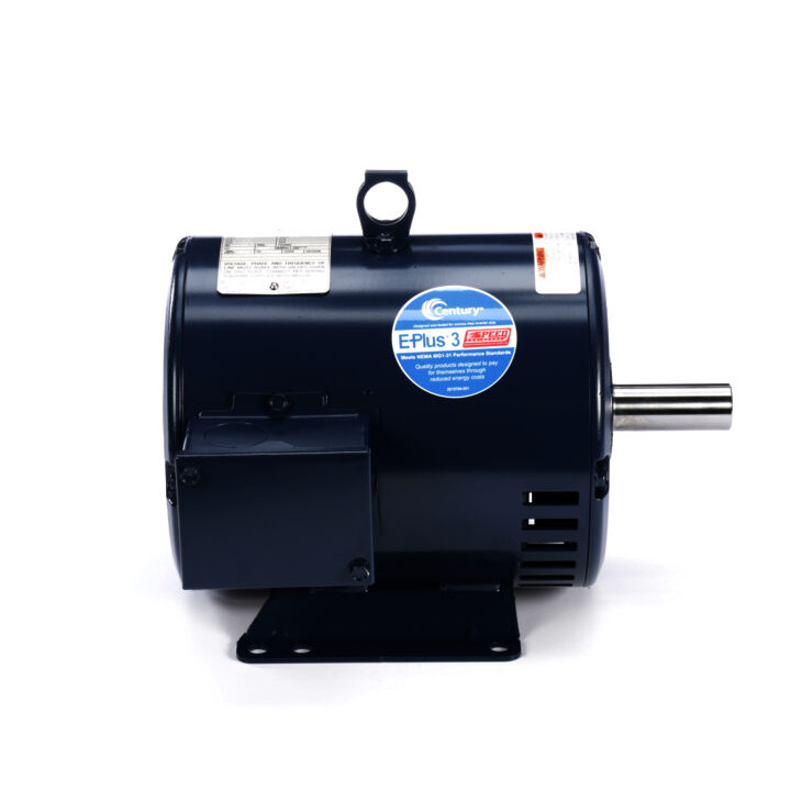 General Purpose Motor, 3 HP, 3 Ph, 60 Hz, 200 V, 1800 RPM, 182T Frame, ODP