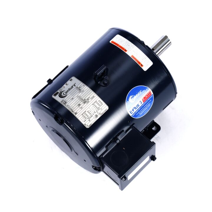 General Purpose Motor, 3 HP, 3 Ph, 60 Hz, 208-230/460 V, 1800 RPM, 182T Frame, ODP