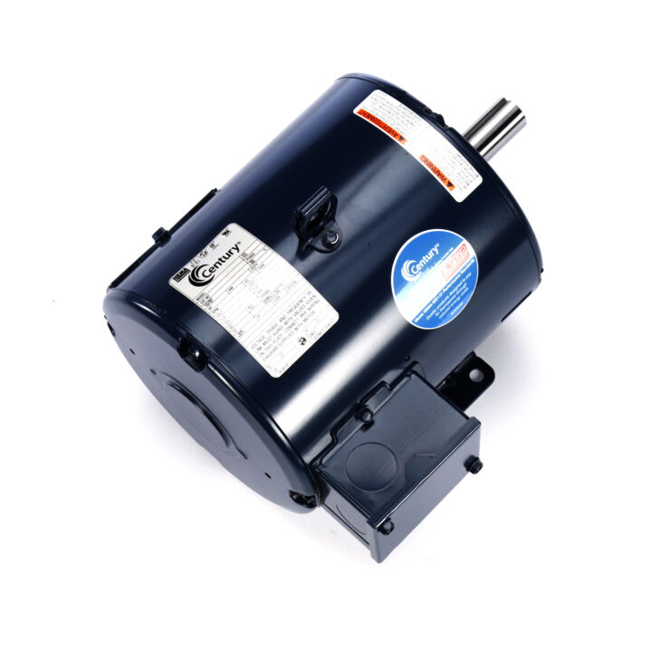 General Purpose Motor, 3 HP, 3 Ph, 60 Hz, 200 V, 1800 RPM, 182T Frame, ODP