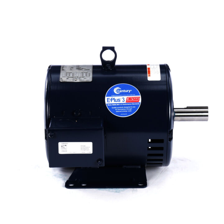 General Purpose Motor, 3 HP, 3 Ph, 60 Hz, 208-230/460 V, 1800 RPM, 182T Frame, ODP