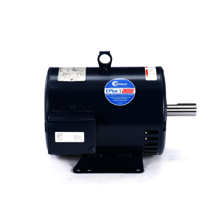 General Purpose Motor, 5 HP, 3 Ph, 60 Hz, 208-230/460 V, 1800 RPM, 184T Frame, ODP