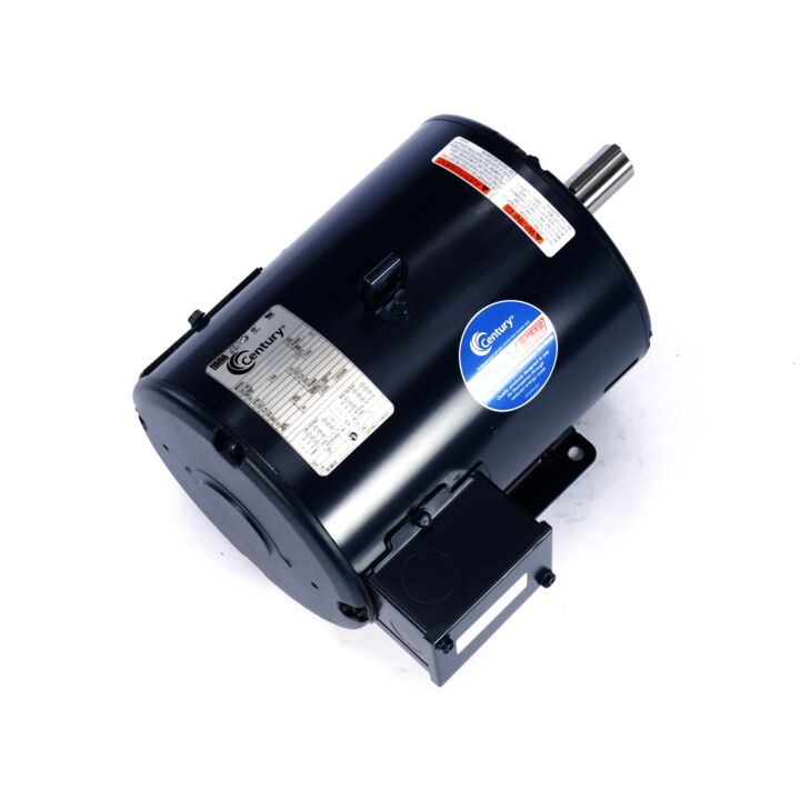 General Purpose Motor, 5 HP, 3 Ph, 60 Hz, 208-230/460 V, 1800 RPM, 184T Frame, ODP