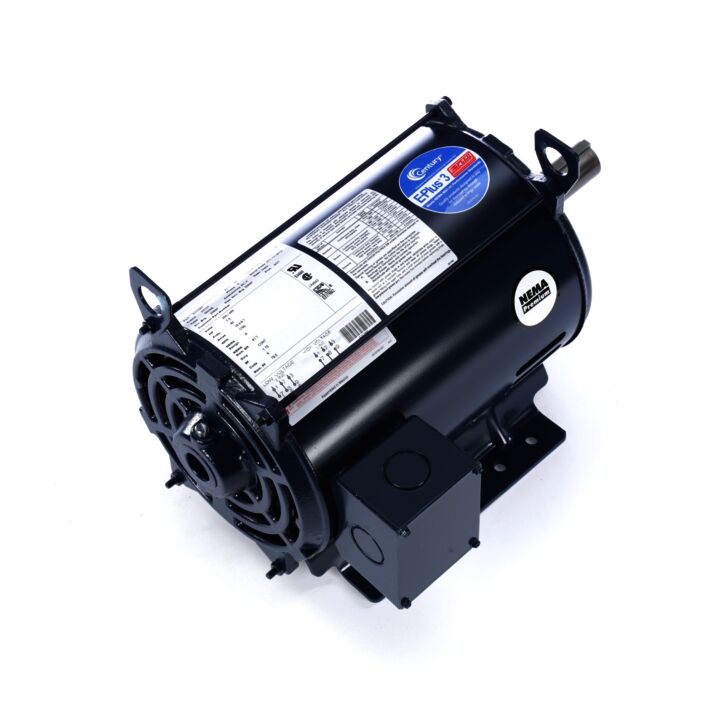 General Purpose Motor, 7.5 HP, 3 Ph, 60 Hz, 230/460 V, 1800 RPM, S213T Frame, DP