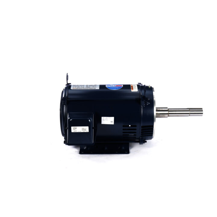 Close-Coupled Pump Motor, 10 HP, 3 Ph, 60 Hz, 208-230/460 V, 3600 RPM, 213JP Frame, DP