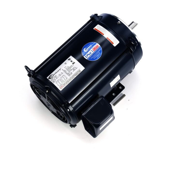 Close-Coupled Pump Motor, 10 HP, 3 Ph, 60 Hz, 208-230/460 V, 1800 RPM, 215JM Frame, DP