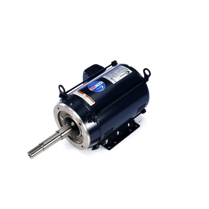 Close-Coupled Pump Motor, 10 HP, 3 Ph, 60 Hz, 208-230/460 V, 3600 RPM, 213JP Frame, DP