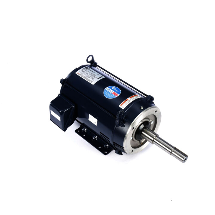 Close-Coupled Pump Motor, 10 HP, 3 Ph, 60 Hz, 230/460 V, 1800 RPM, JP215JP Frame, DP