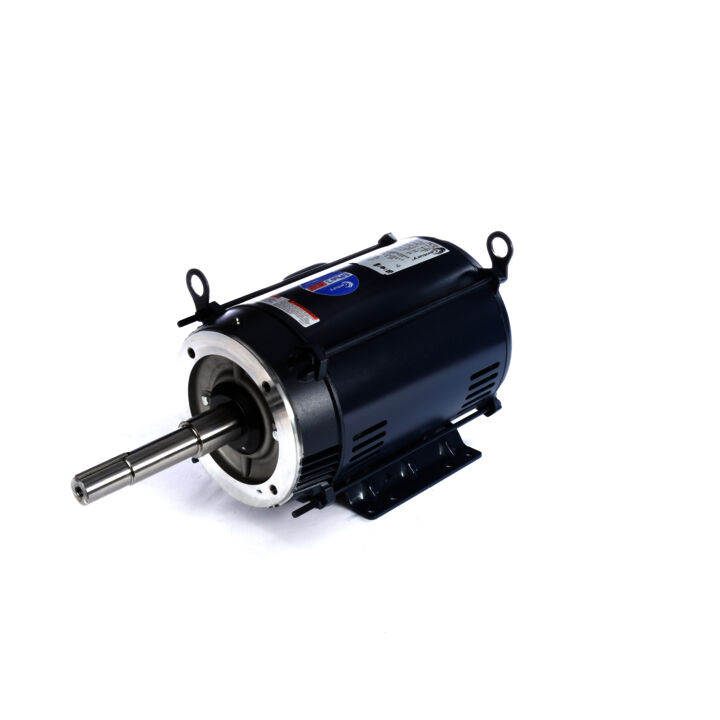 Close-Coupled Pump Motor, 15 HP, 3 Ph, 60 Hz, 230/460 V, 3600 RPM, 215JP Frame, DP