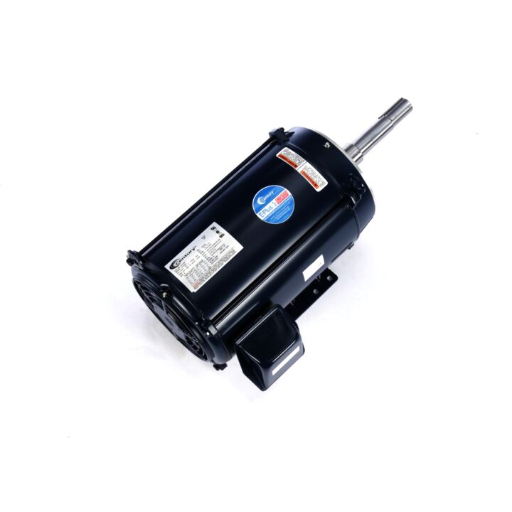 Close-Coupled Pump Motor, 10 HP, 3 Ph, 60 Hz, 208-230/460 V, 1800 RPM, JP215JP Frame, DP