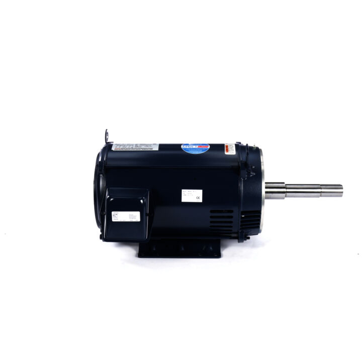 Close-Coupled Pump Motor, 10 HP, 3 Ph, 60 Hz, 208-230/460 V, 1800 RPM, JP215JP Frame, DP