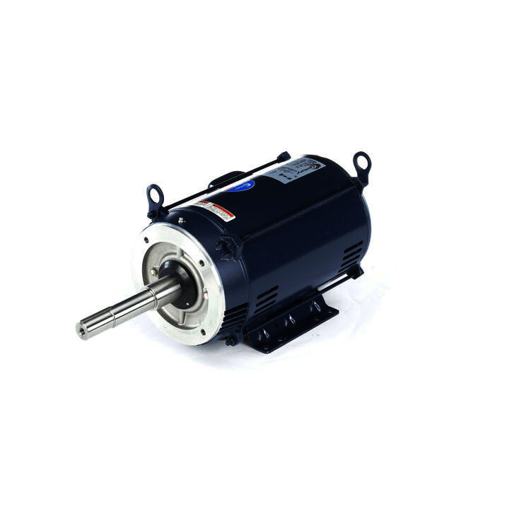 Close-Coupled Pump Motor, 15 HP, 3 Ph, 60 Hz, 230/460 V, 3600 RPM, 215JP Frame, ODP
