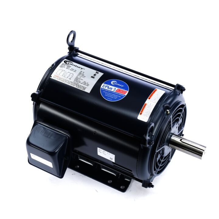 General Purpose Motor, 10 HP, 3 Ph, 60 Hz, 230/460 V, 3600 RPM, 213T Frame, DP
