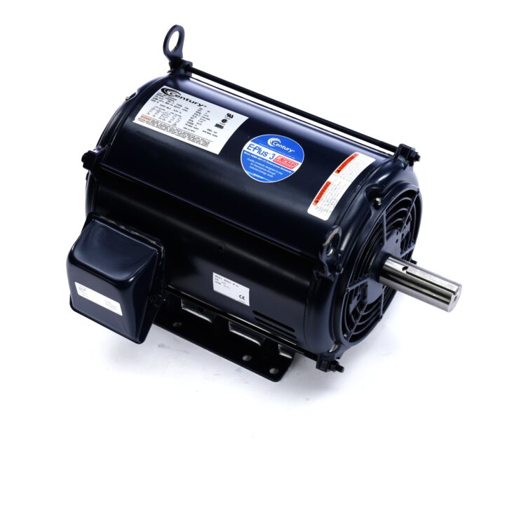 General Purpose Motor, 3 HP, 3 Ph, 60 Hz, 230/460 V, 1200 RPM, 213T Frame, DP