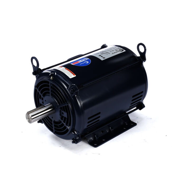 General Purpose Motor, 15 HP, 3 Ph, 60 Hz, 208-230/460 V, 3600 RPM, 215T Frame, ODP