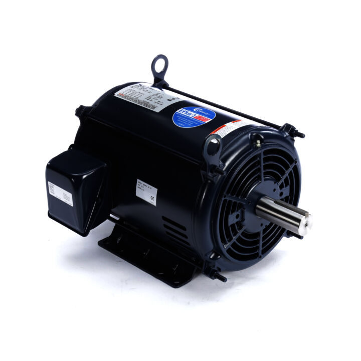 General Purpose Motor, 5 HP, 3 Ph, 60 Hz, 230/460 V, 1200 RPM, 215T Frame, DP