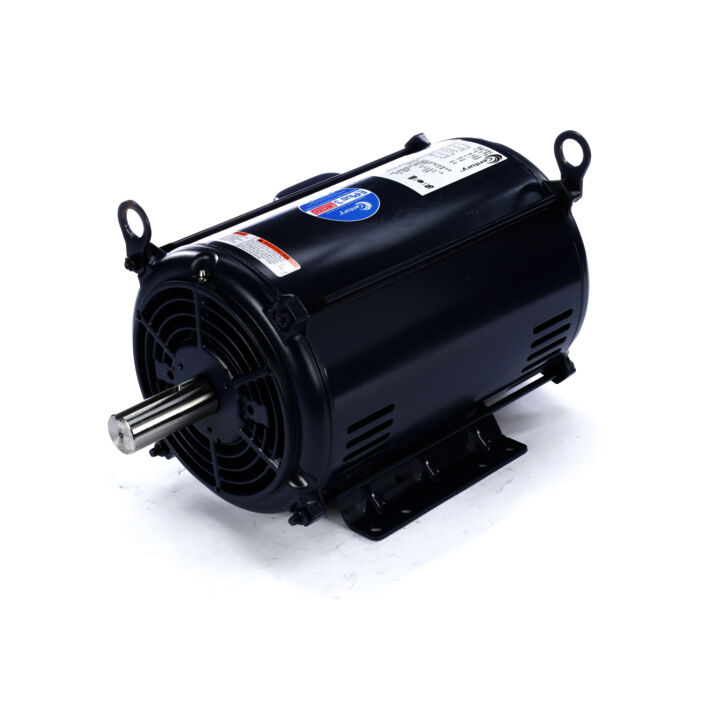 General Purpose Motor, 5 HP, 3 Ph, 60 Hz, 230/460 V, 1200 RPM, 215T Frame, DP