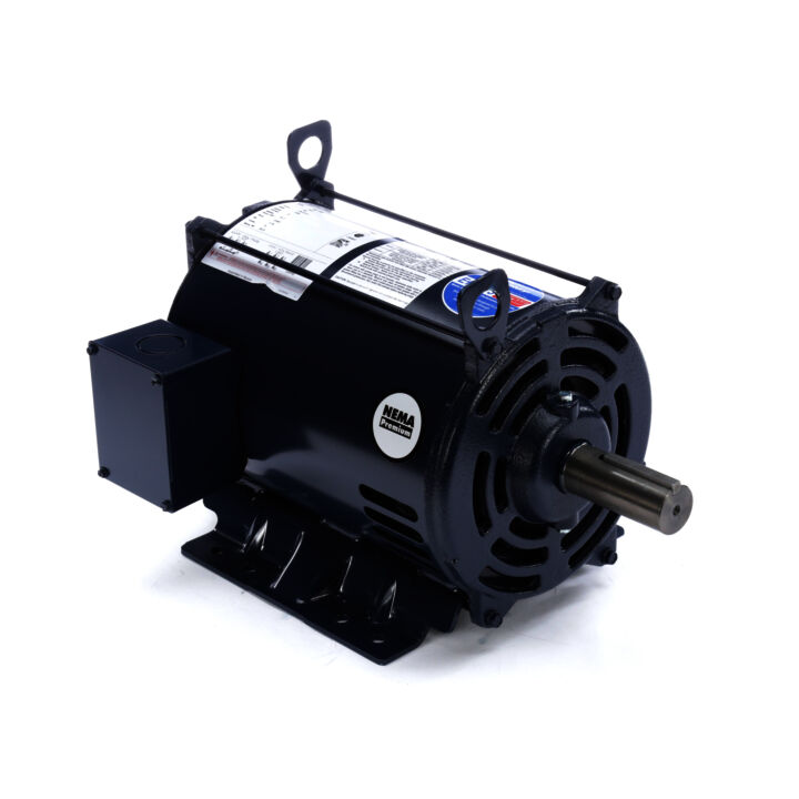 General Purpose Motor, 10.0 HP, 3 Ph, 60 Hz, 230/460 V, 1800 RPM, S215T Frame, DP