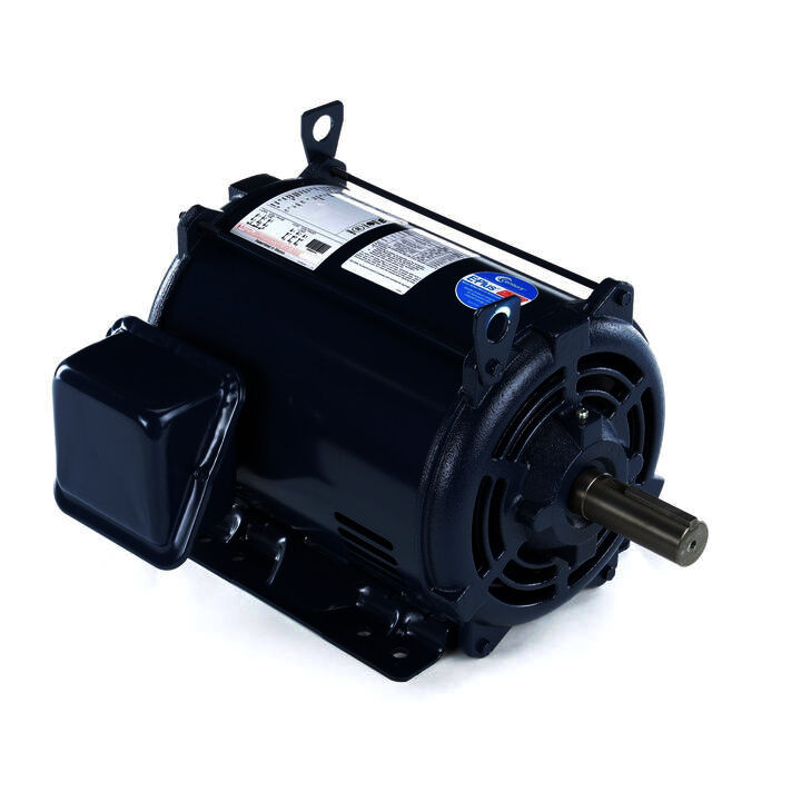 General Purpose Motor, 7.5 HP, 3 Ph, 60 Hz, 230/460 V, 1200 RPM, S254T Frame, DP