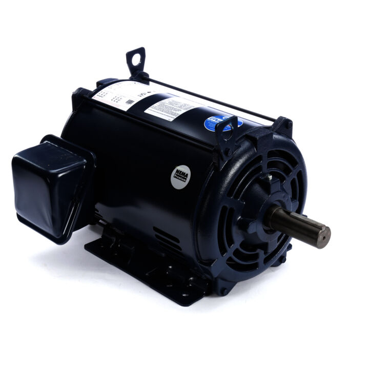 Close-Coupled Pump Motor, 15.0 HP, 3 Ph, 60 Hz, 230/460 V, 1800 RPM, 254JM Frame, DP