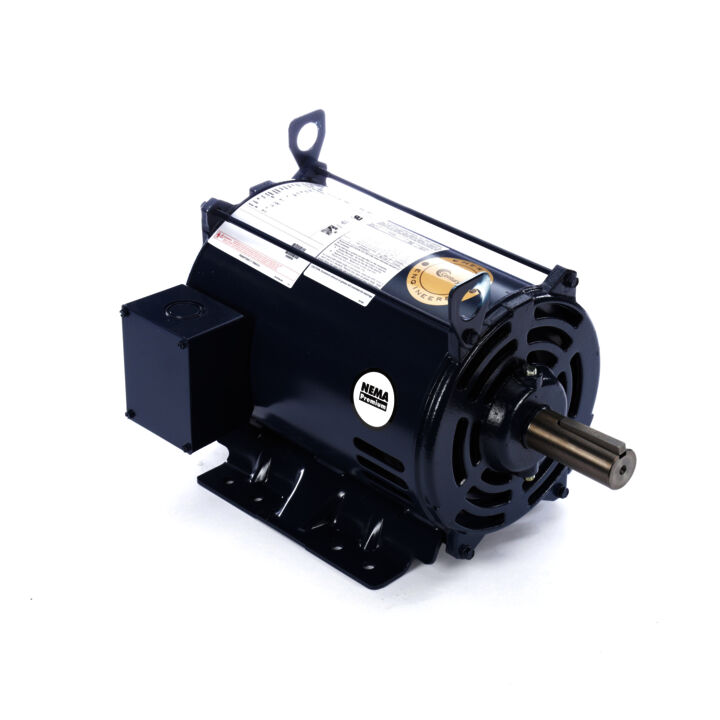 General Purpose Motor, 10.0 HP, 3 Ph, 60 Hz, 575 V, 1800 RPM, S215T Frame, DP
