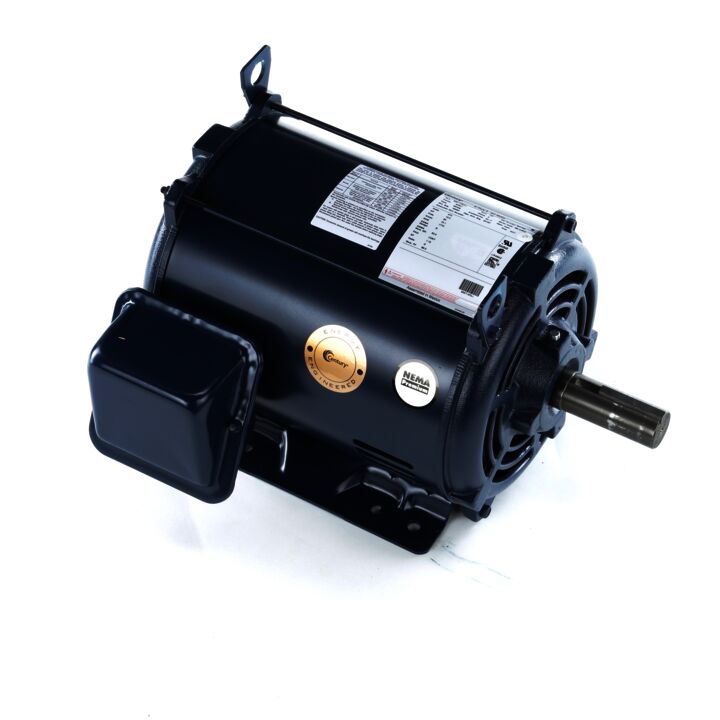 General Purpose Motor, 15.0 HP, 3 Ph, 60 Hz, 575 V, 1800 RPM, S254T Frame, DP