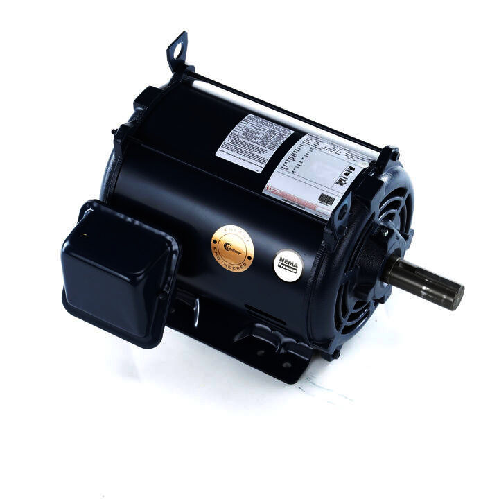 General Purpose Motor, 15.0 HP, 3 Ph, 60 Hz, 575 V, 1800 RPM, S254T Frame, DP