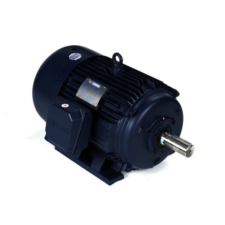 General Purpose Motor, 20 HP, 3 Ph, 60 Hz, 208-230/460 V, 900 RPM, 324T Frame, TEFC