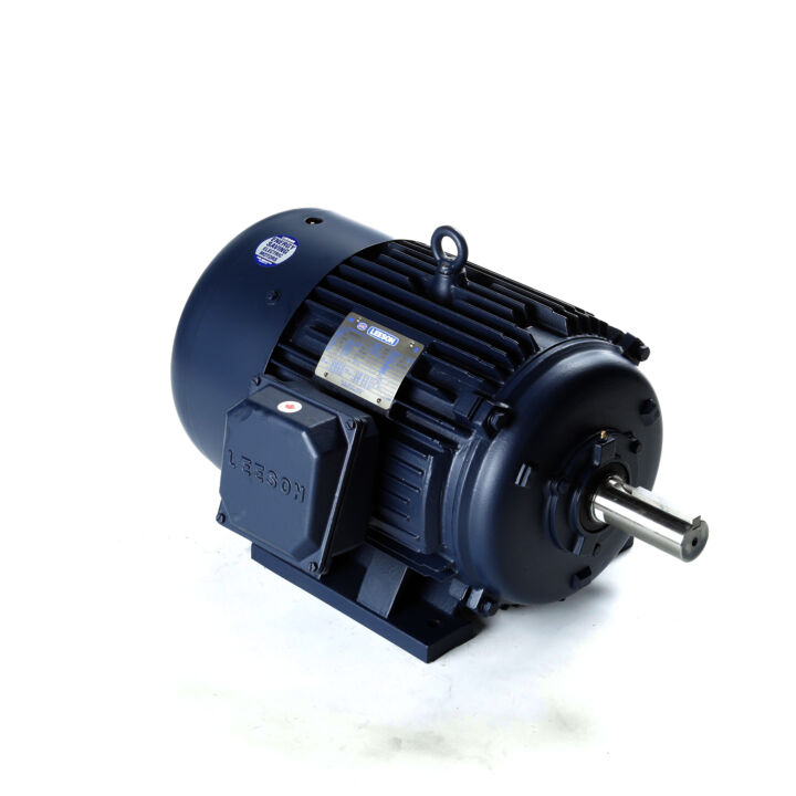 General Purpose Motor, 10 HP, 3 Ph, 60 Hz, 208-230/460 V, 900 RPM, 284T Frame, TEFC