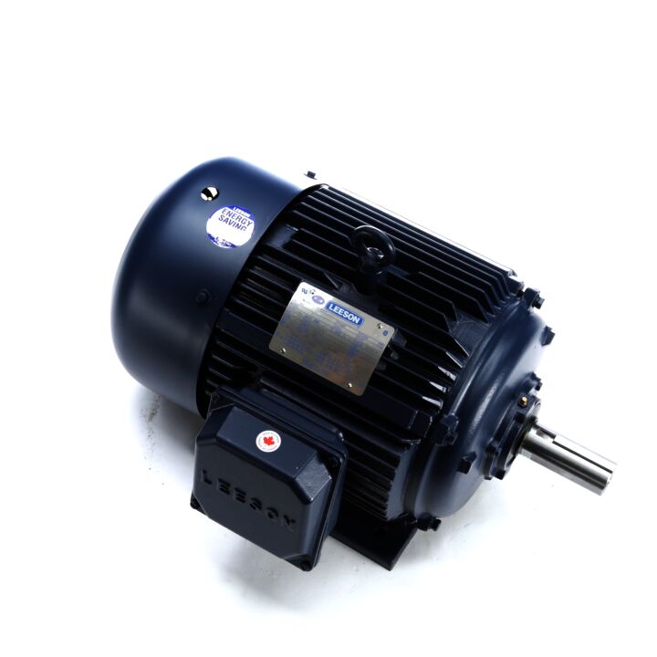 General Purpose Motor, 5 HP, 3 Ph, 60 Hz, 208-230/460 V, 900 RPM, 254T Frame, TEFC