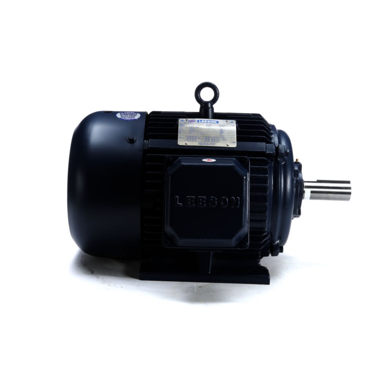 General Purpose Motor, 5 HP, 3 Ph, 60 Hz, 208-230/460 V, 900 RPM, 254T Frame, TEFC