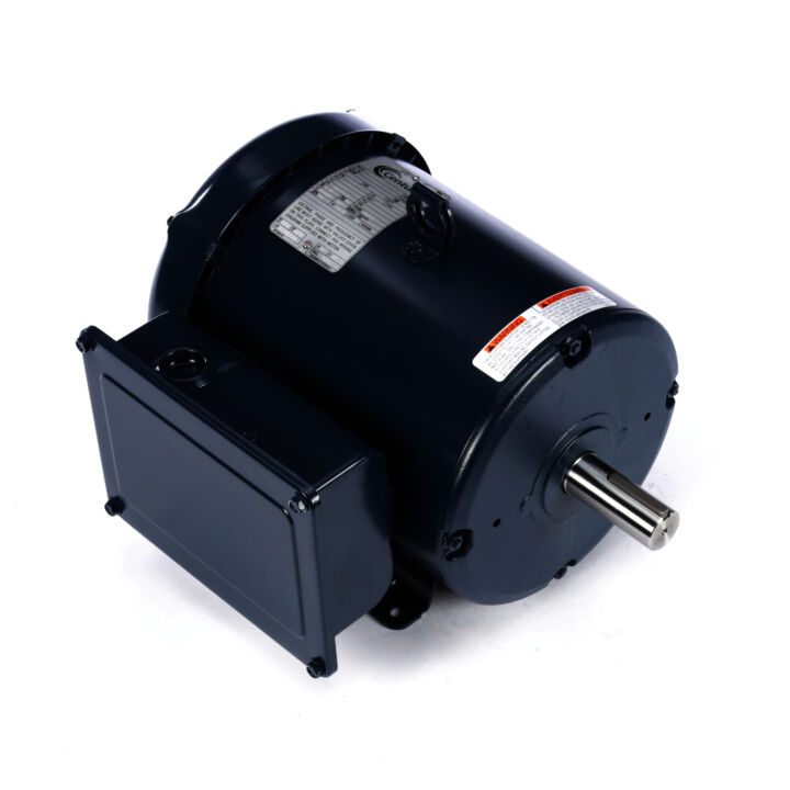 General Purpose Motor, 2 HP, 1 Ph, 60 Hz, 115/230 V, 1800 RPM, 182TZ Frame, TEFC