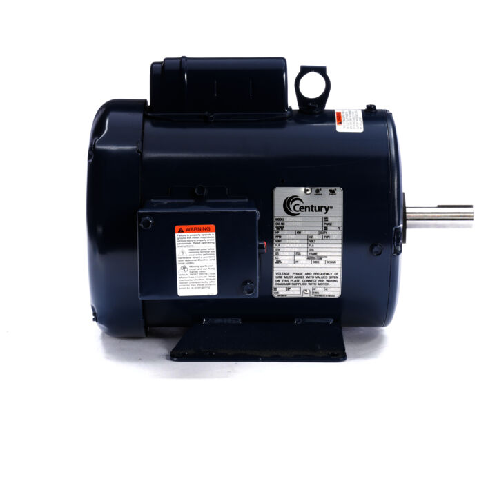 General Purpose Farm Duty Motor, 2 HP, 1 Ph, 60 Hz, 115/230 V, 1800 RPM, 182TZ Frame, TEFC