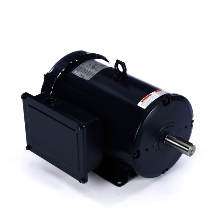 General Purpose Motor, 3 HP, 1 Ph, 60 Hz, 115/230 V, 1800 RPM, 184T Frame, TEFC