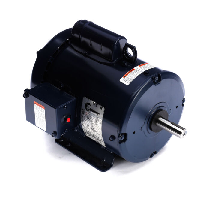 General Purpose Farm Duty Motor, 2 HP, 1 Ph, 60 Hz, 115/230 V, 1800 RPM, 182TZ Frame, TEFC