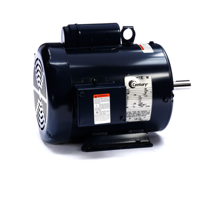 General Purpose Farm Duty Motor, 2 HP, 1 Ph, 60 Hz, 115/230 V, 1800 RPM, 182TZ Frame, TEFC