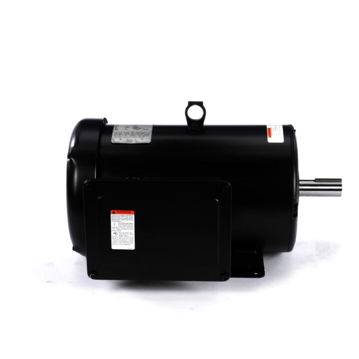 General Purpose Farm Duty Motor, 5 HP, 1 Ph, 60 Hz, 230 V, 1800 RPM, 184T Frame, TEFC