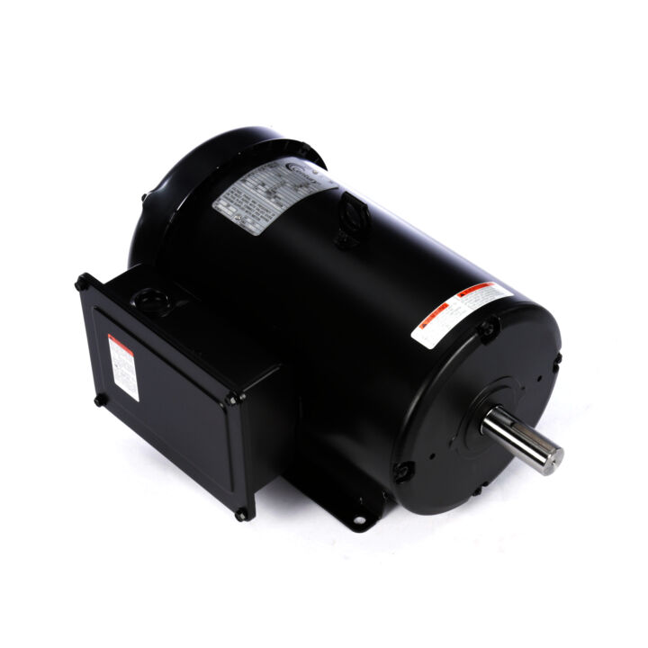 General Purpose Farm Duty Motor, 5 HP, 1 Ph, 60 Hz, 230 V, 1800 RPM, 184T Frame, TEFC