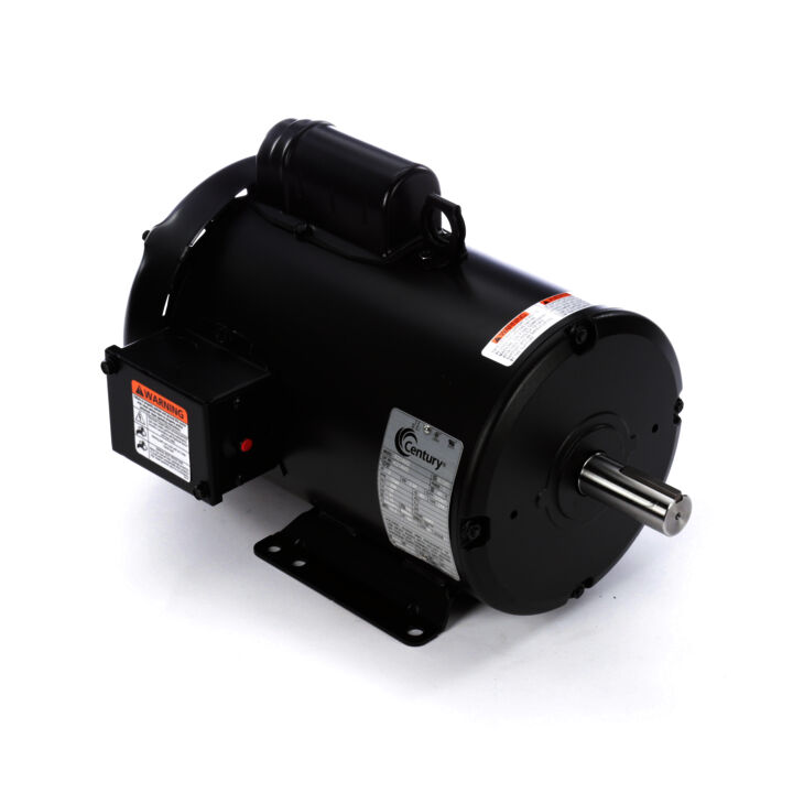 General Purpose Farm Duty Motor, 3 HP, 1 Ph, 60 Hz, 230 V, 1800 RPM, 184T Frame, TEFC